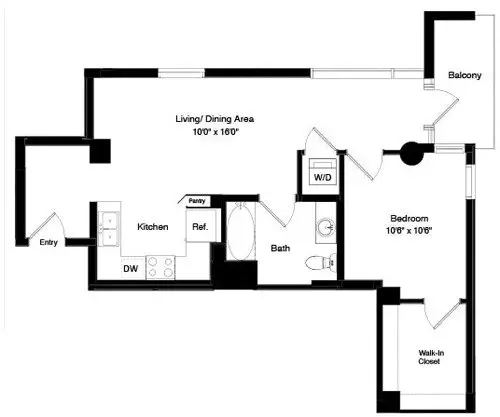 Unit 1210 0444 floor plan