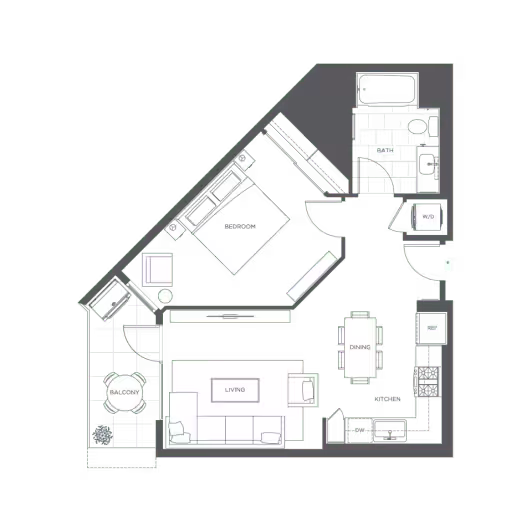 A4 517 floor plan
