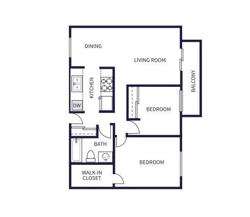2x1-B2 202 floor plan