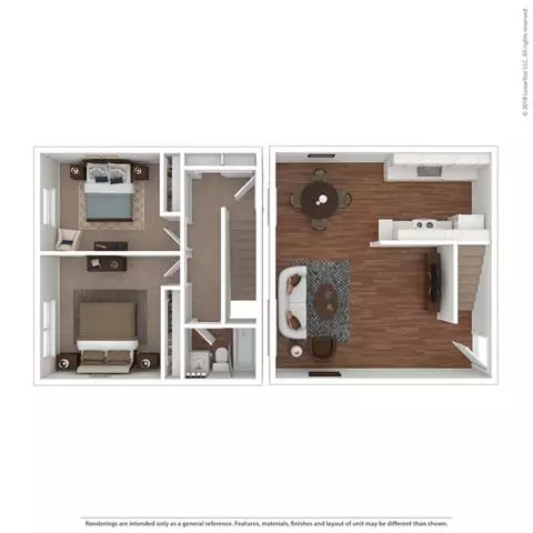 The Torrey Pine 832-B 832-B floor plan
