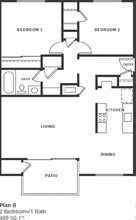 Amalfi 307 floor plan