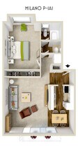 Milano 106 floor plan