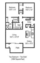 Roma 109 floor plan