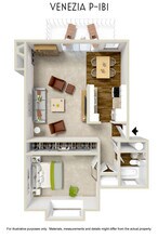 Venezia 309 floor plan