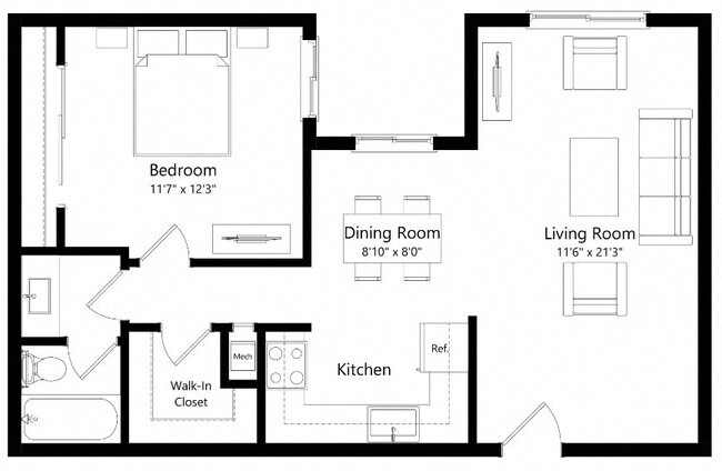 Unit PJ227 PJ227 floor plan