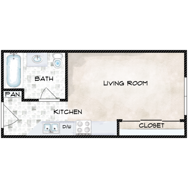 A5 floor plan