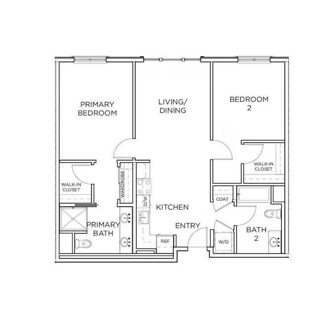 B2 258 floor plan