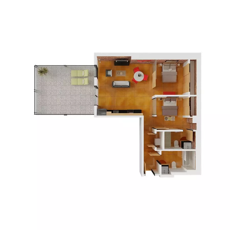 Unit 0210 0210 floor plan