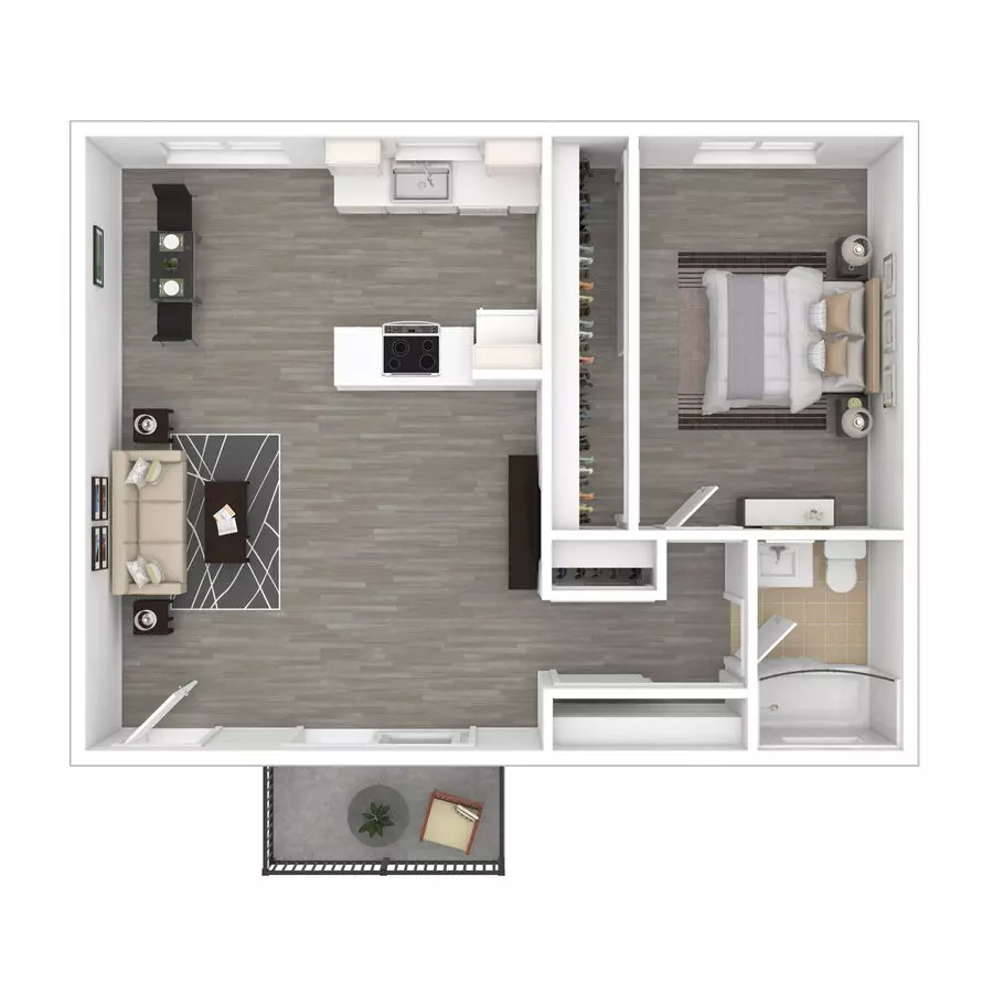 Plan A1 floor plan