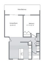 A1: Income Restricted 102 102 floor plan