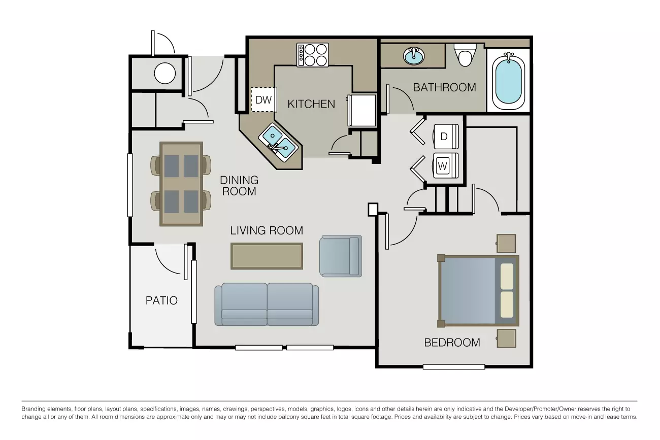 Unit MC07732 MC07732 floor plan