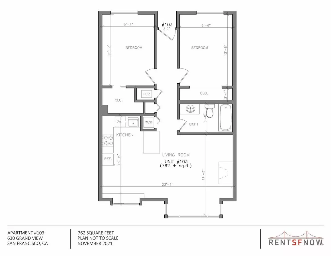 Unit - - floor plan