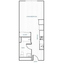 Studio floor plan