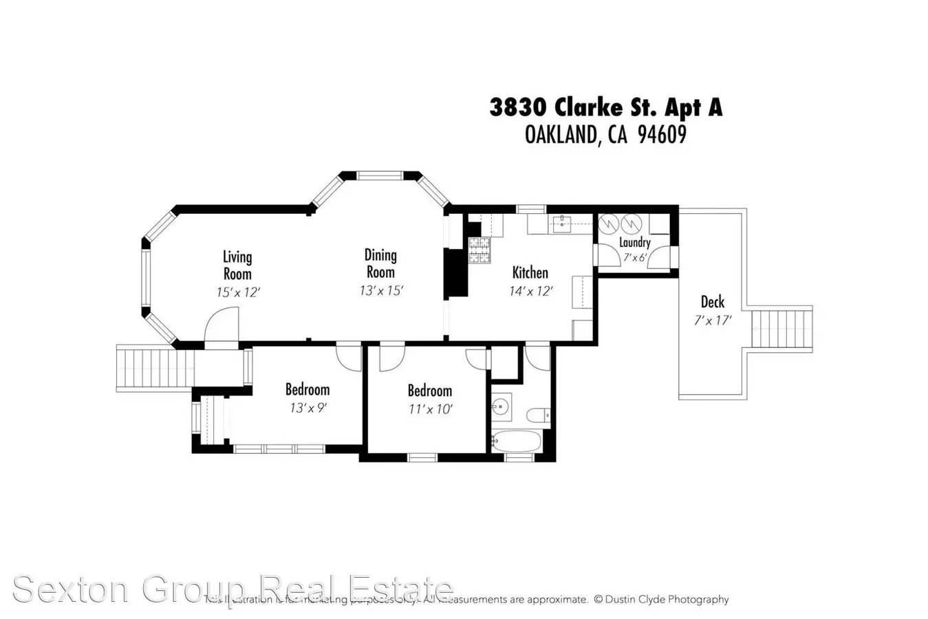 2 Beds • 1 Bath floor plan