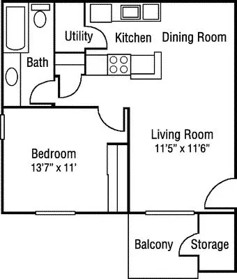 The Monterey 320-3212 floor plan