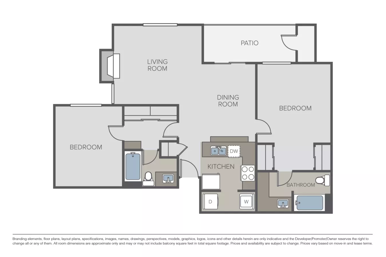 Unit 1431 1431 floor plan