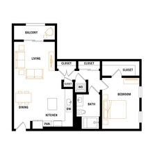Unit 107 107 floor plan