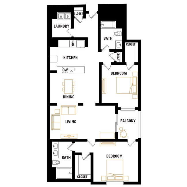 Unit 315 315 floor plan