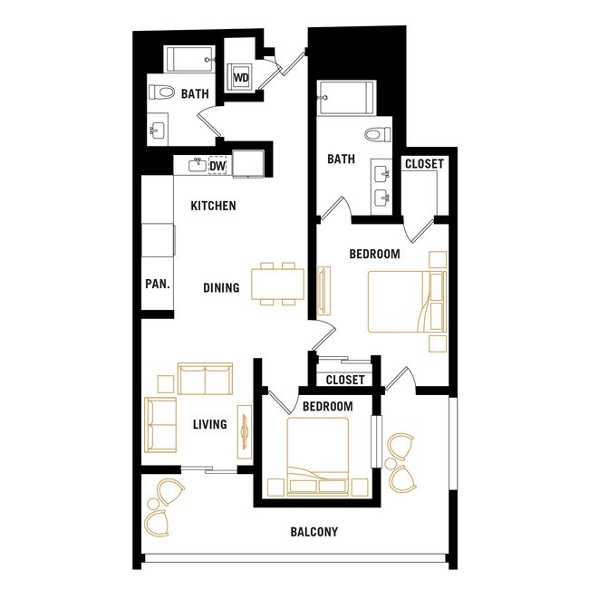 Unit 415 415 floor plan