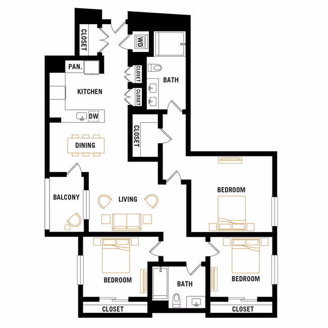 Unit 209 209 floor plan