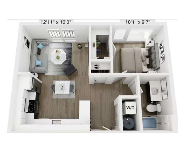 A1 110 floor plan