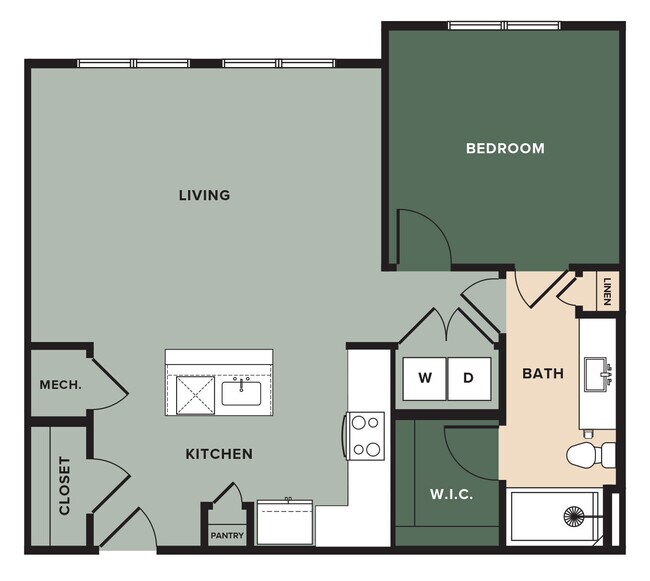 Unit 1206 1206 floor plan