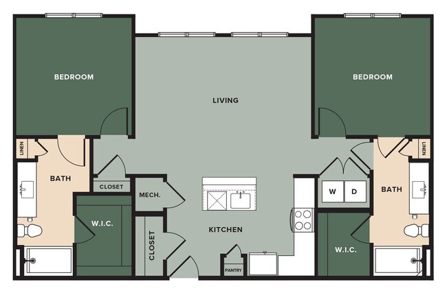 Unit 2204 2204 floor plan