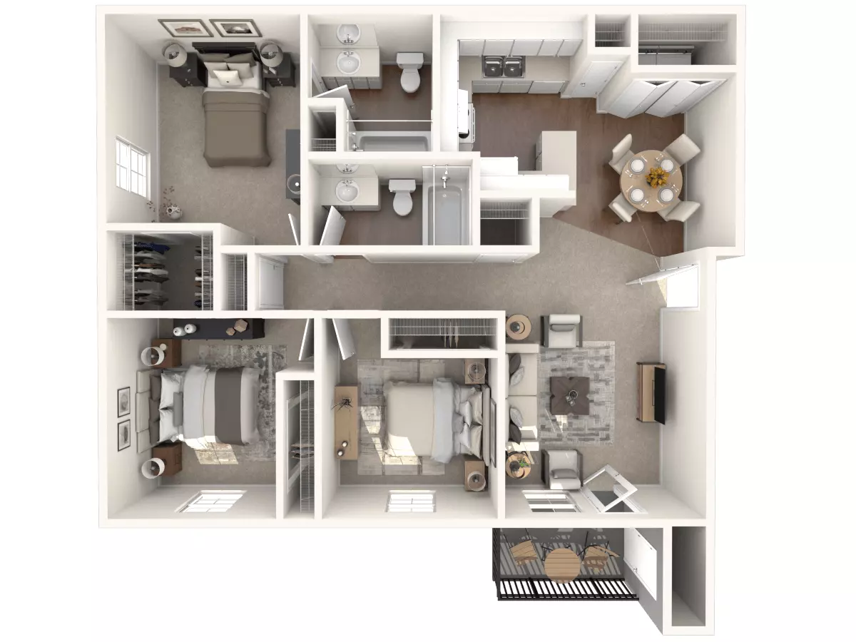 Unit C0727 C0727 floor plan
