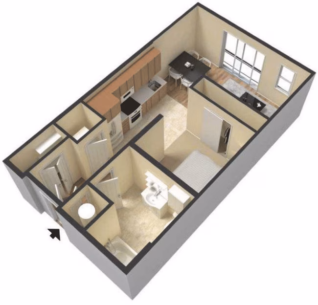 A2 1-0130 floor plan
