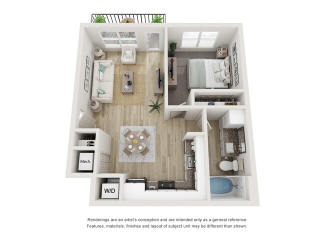 1x1 G305 floor plan