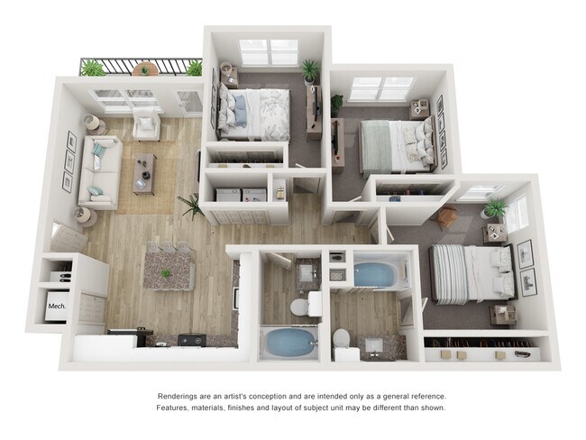 3x2 C212 floor plan