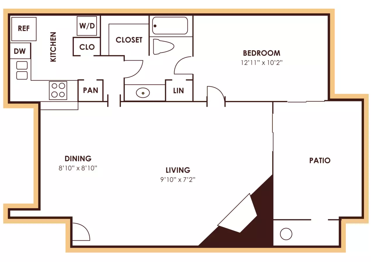 Unit 1811 1811 floor plan
