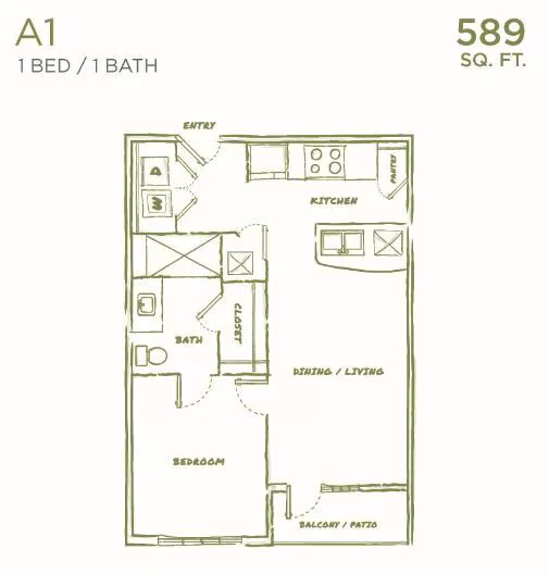 A1 154 floor plan