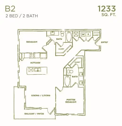 B2 438 floor plan