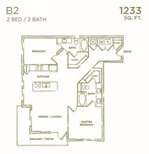 B2 438 floor plan