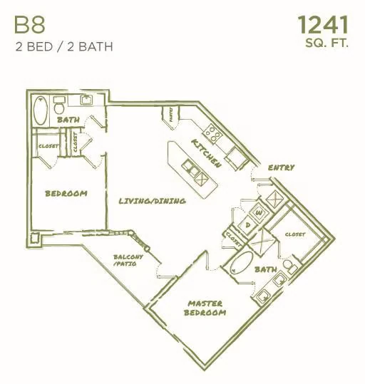 B8 249 floor plan