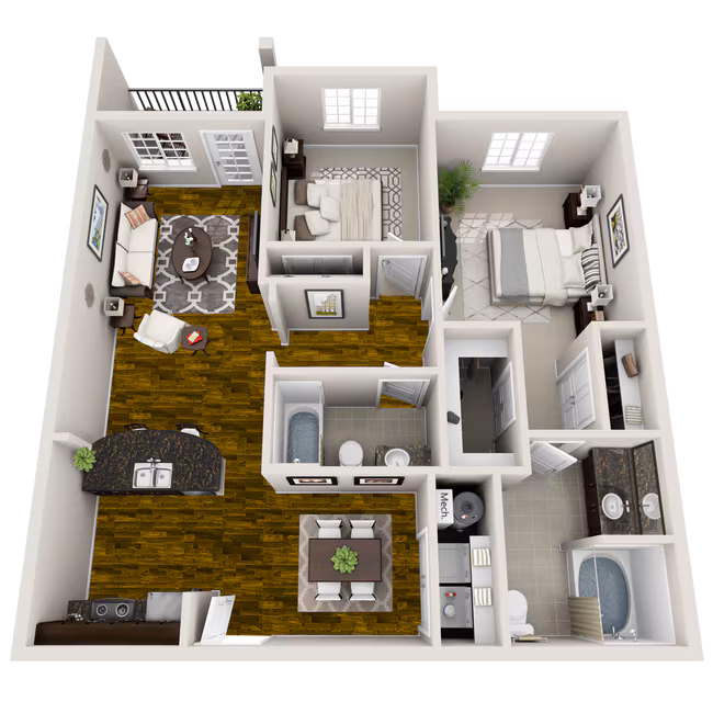 Sierra 13104DR floor plan