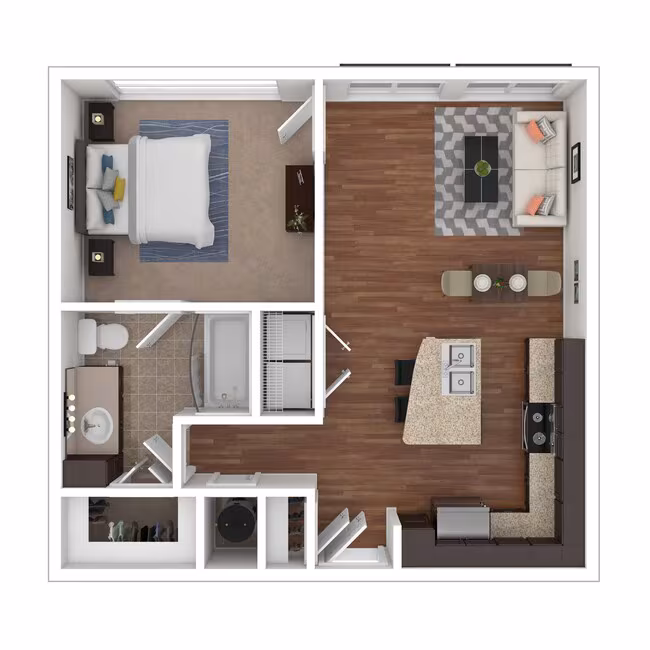 A6 136 floor plan