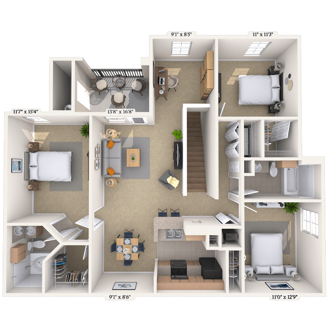 32B 0105208 floor plan