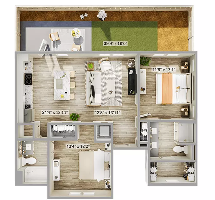 Unit 74 146 floor plan
