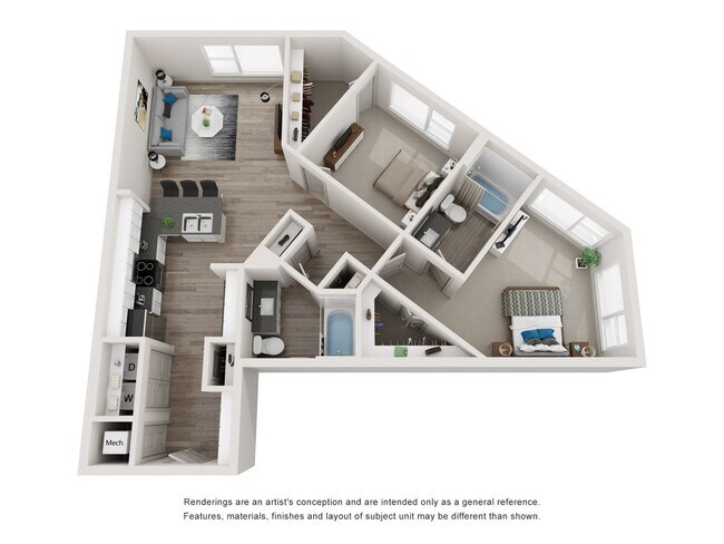 B5 Live Work 5122 floor plan