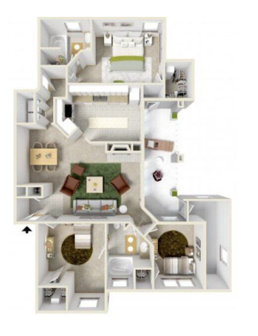 C1 331 floor plan