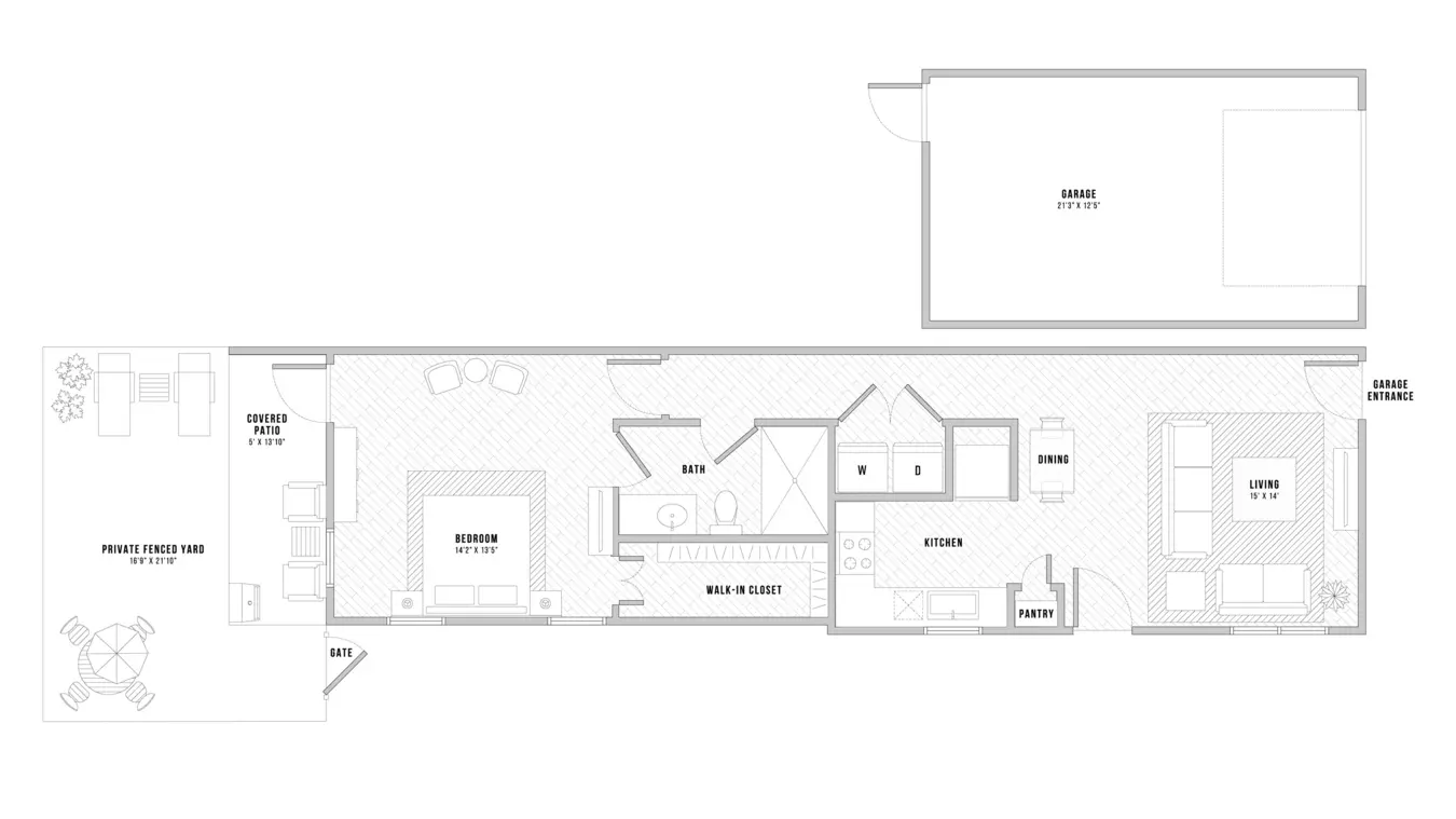 Unit 444 145 floor plan