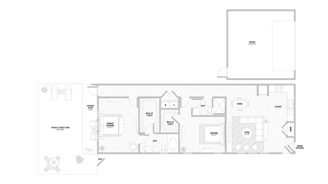 Unit 1241 119 floor plan