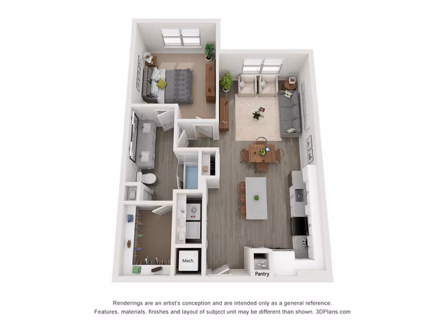 A4 4308S floor plan