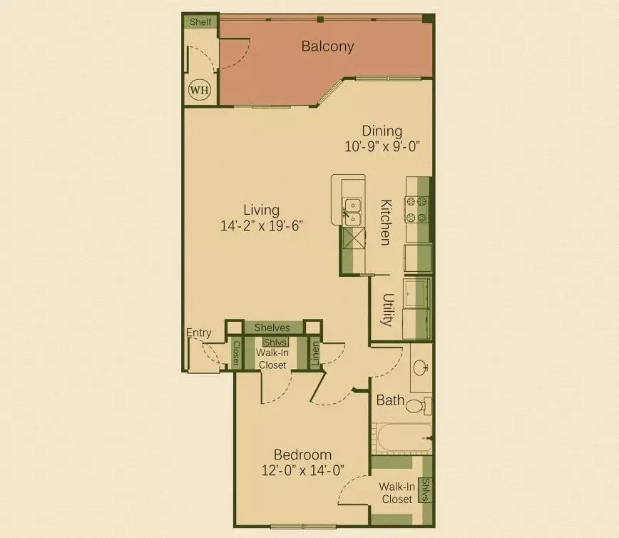 A4 1031 floor plan