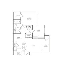 Unit 0832 0832 floor plan