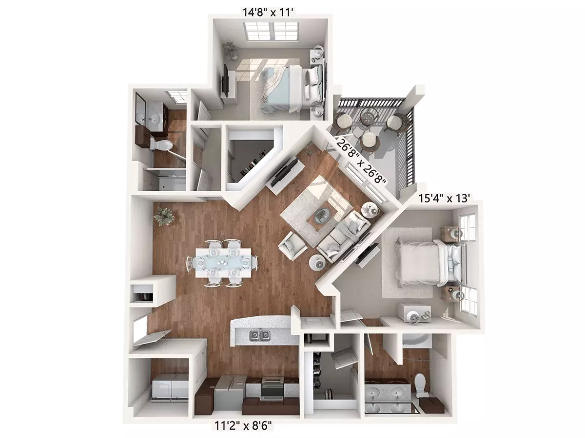 Unit 2208 2208 floor plan