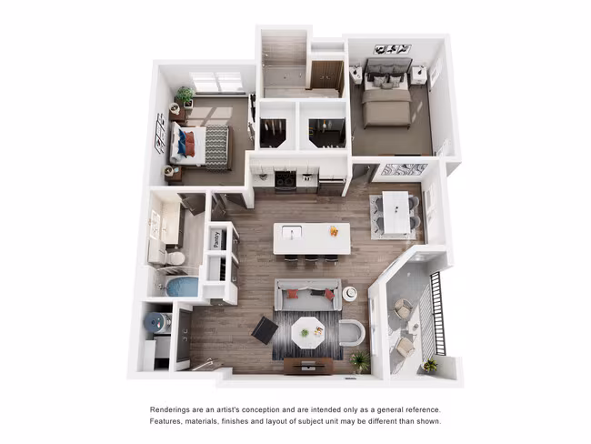 Unit 1311 1311 floor plan