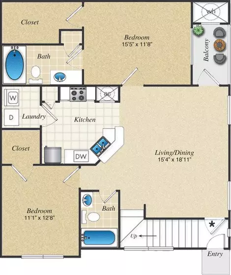 Unit 0307 0307 floor plan